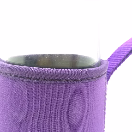 Оптовый индивидуальный неопреновый изолированный рукав для стеклянной бутылки с водой